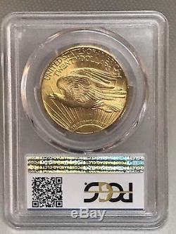 1927 $20 Saint Gaudens Gold Double Eagle PCGS MS66! 81882779