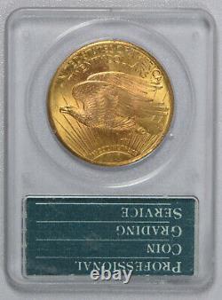 1927 $20 Saint Gaudens Gold Double Eagle PCGS graded MS 62! RATTLER OGH
