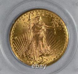 1927 $20 Saint Gaudens Gold Double Eagle PCGS graded MS 62! RATTLER OGH