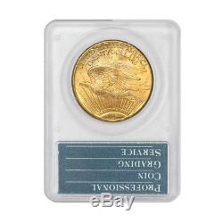 1927 $20 Saint Gaudens PCGS MS63 choice graded Gold Double Eagle coin Rattler