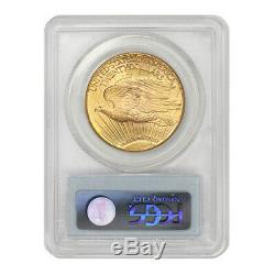 1927 $20 Saint Gaudens PCGS MS65 PQ Approved Gem Graded Gold Double Eagle Coin