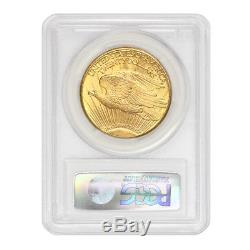 1927 $20 Saint Gaudens PCGS MS66 PQ Approved Gem Graded Double Eagle Gold Coin