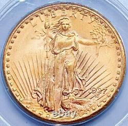 1927 $20 Saint Gaudens PCGS Rattler MS63 Gold CAC Gold Double Eagle 210756