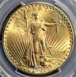 1927 $20 St. Gaudens Double Eagle Gold Coin Certified Pcgs Ms65 A6651