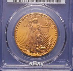 1927 $20 St. Gaudens Double Eagle Gold Coin PCGS MS 66