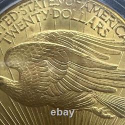 1927 $20 St. Gaudens Double Eagle Gold Coin PCGS MS65 LOOKS + OLD HOLDER