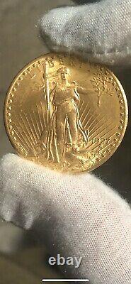 1927 $20 St. Gaudens Gold Double Eagle Coin