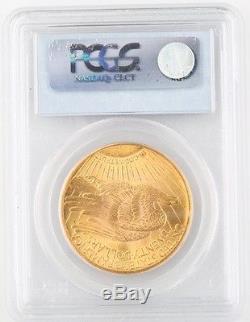 1927 $20 St. Gaudens Gold Double Eagle Graded by PCGS as MS-65! Beautiful Color