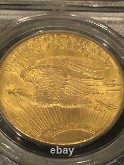 1927 $20 St. Gaudens Gold Double Eagle Pcgs Ms-63