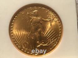 1927 Gold $20 Saint Gaudens Double Eagle Coin Ngc Mint State 65