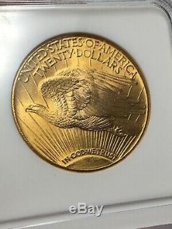 1927 NGC MS65 $20 Gold Saint Gaudens Double Eagle Amazing Lustrous Coin