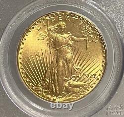 1927 OGH! PCGS/CAC MS61 $20 Saint Gaudens Gold Double Eagle (Gold CAC)