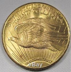 1927-P $20 Double Eagle St. Gaudens. 900 Fine Gold. 96750oz CH+ UNC AE671