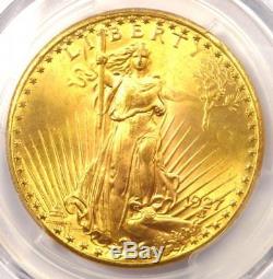 1927 Saint Gaudens Gold Double Eagle $20 Coin PCGS MS66 Rare in MS66