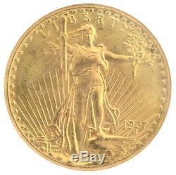 1927 St. Gaudens $20 Dollar Gold Double Eagle NGC MS 63