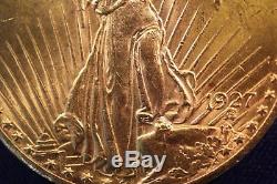 1927 St Gaudens $20 Double Eagle Gold Coin Good Condition