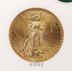 1927 St Gaudens $20 NGC CAC Certified MS65 65 Graded US Gold Double Eagle Coin
