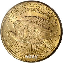 1927 US Gold $20 Saint-Gaudens Double Eagle PCGS MS63
