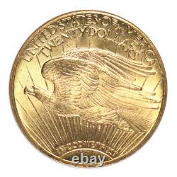 1928 $20 Gold Saint Gaudens Double Eagle NGC MS63