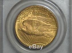 1928 $20 Gold Saint St Gaudens Double Eagle PCGS MS63