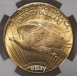 1928 $20 Gold St Gaudens Double Eagle Coin NGC MS 66 Certified JY414