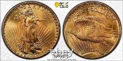 1928 $20 Philadelphia Gold GEM St Gaudens Double Eagle PCGS MS66