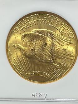 1928 $20 Saint Gaudens Double Eagle Gold NGC MS 67 STAR