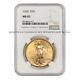 1928 $20 Saint Gaudens Gold Double Eagle NGC MS65 gem graded twenty dollar coin