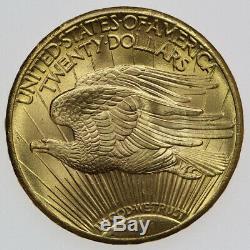 1928 $20 Saint-gaudens Double Eagle Gold Coin Gem Bu
