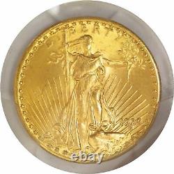 1928 $20 St Gaudens Double Eagle Gold PCGS Secure MS65+ Gem Uncirculated Coin