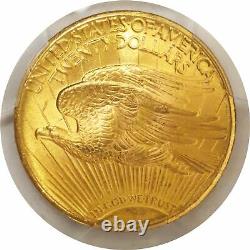 1928 $20 St Gaudens Double Eagle Gold PCGS Secure MS65+ Gem Uncirculated Coin