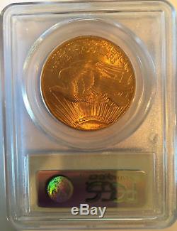 1928 $20 St. Gaudens Gold Double Eagle PCGS MS65 Rare Gem with beautiful luster
