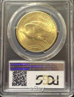 1928 Gold $20 Saint Gaudens Double Eagle Coin PCGS MS65+ SUPER GEM