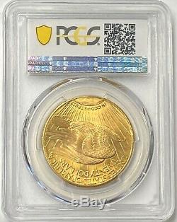 1928-P $20 Saint Gaudens Gold Double Eagle PCGS MS64 CAC Blazing Luster PQ+