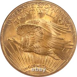 1928 St. Gaudens $20 Gold Double Eagle NGC MS 64 CAC Lustrous, PQ+