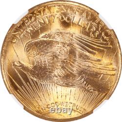 1928 St. Gaudens $20 Gold Double Eagle NGC MS 66 + Nice Lustrous Coin