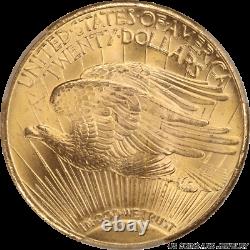 1928 St. Gaudens $20 Gold Double Eagle PCGS and CAC MS65 Gorgeous Frosty Gold