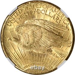 1928 US Gold $20 Saint-Gaudens Double Eagle NGC MS62