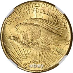 1928 US Gold $20 Saint-Gaudens Double Eagle NGC MS63