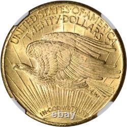 1928 US Gold $20 Saint-Gaudens Double Eagle NGC MS64