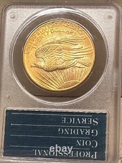 2- 1908 $20 Saint Gaudens Double Eagle NM PCGS MS63 Rattler 4 serial #s apart
