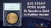 20 1910 P Pcgs Au58 St Gaudens Gold In Rattler Holder At Art And Coin Tv