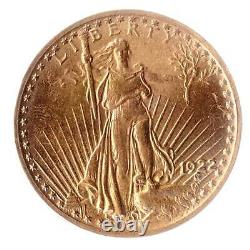 20 Dollars Coin Saint Gaudens Double Eagle 0.900 Gold KM 131 1922