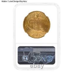 $20 Gold Double Eagle Saint Gaudens NGC MS 65+ (Random Year)