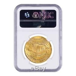 $20 Gold Double Eagle Saint Gaudens NGC/PCGS MS 64 (Random Year)