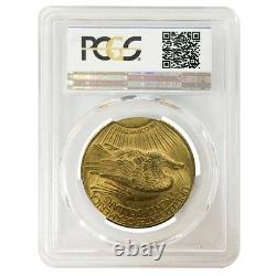 $20 Gold Double Eagle Saint Gaudens PCGS MS 63 (Random Year)