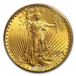 $20 Saint-Gaudens Double Eagle BU PCGS (Random, Prospector Label) SKU#150377
