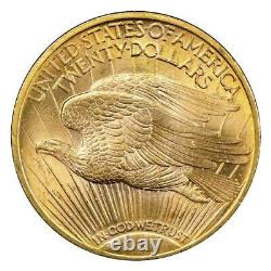 $20 Saint Gaudens Double Eagle Gold Coin (BU) Random Year