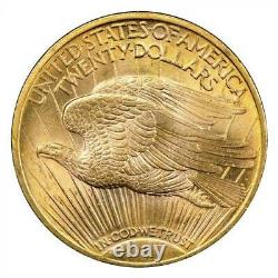 $20 Saint Gaudens Double Eagle Gold Coin (VF+) Random Year