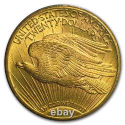 $20 Saint-Gaudens Gold Double Eagle MS-63 PCGS (Rattler, Random) SKU#104472